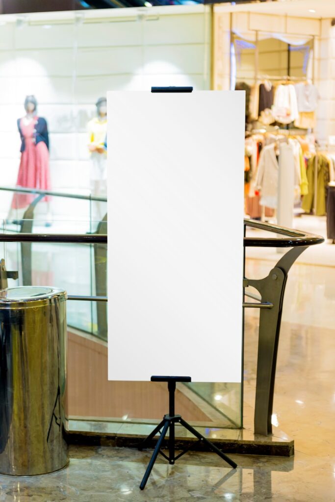 poster stand